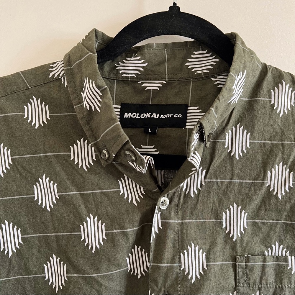 Molokai button up short sleeve L